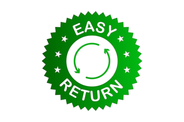 Green circular logo with 'EASY RETURN' text on a white background
